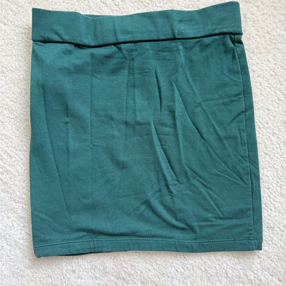 Forever 21 pencil skirt Classic Forest Green